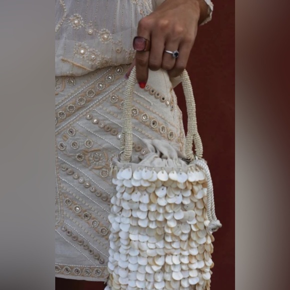 NWT ZARA Embroidered Ecru Matching Set - Picture 10 of 15